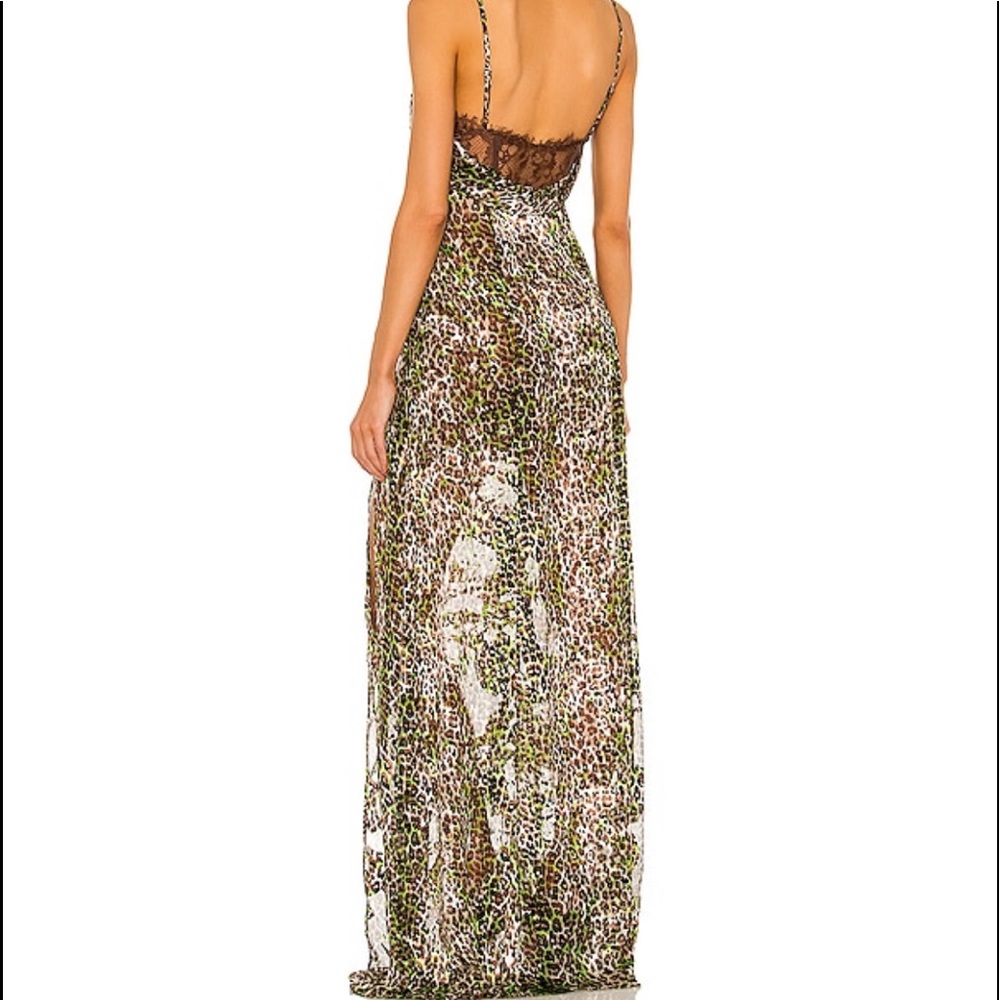 Dundas x Revolve Williamsburg Maxi Leopard Dress - Picture 2 of 6